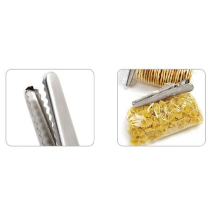 KMT Style Crocodile Σετ 2 Ανοξείδωτες Λαβίδες Κουζίνας 11,5 cm με Οδοντωτές Άκρες 2407229