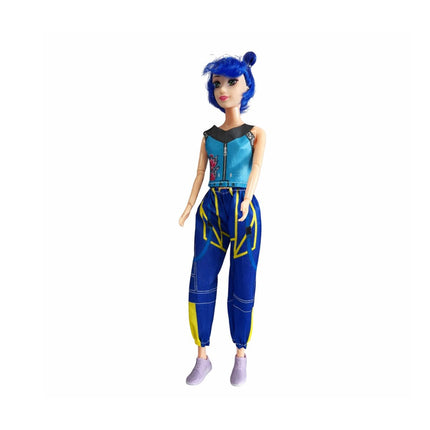 K-Pop Demon Hunters Zoey Κούκλα με Μπλε Μαλλιά και Αξεσουάρ 30cm 3+ Ετών
