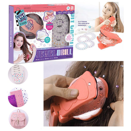 Kuromi Jewel Drill Δημιουργικό Σετ Διακόσμησης Μαλλιών, Ρούχων και Αξεσουάρ με Στρασάκια, 6+ ετών