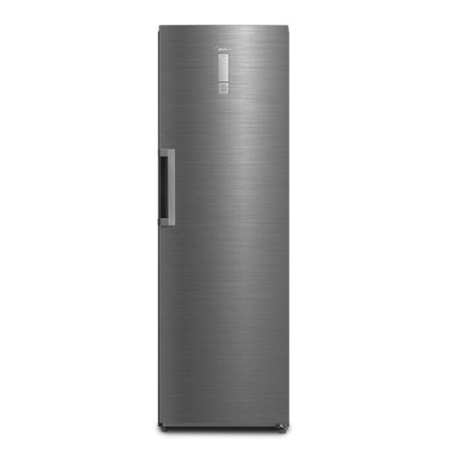 Midea Ψυγείο Μονόπορτο 362L με Τεχνολογία Total No Frost, Ψηφιακό Ηλεκτρικό Πάνελ & Multi Air Flow, MDRU502MTE46 Inox