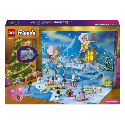 LEGO Friends: Advent Calendar Χριστουγεννιάτικο Ημερολόγιο 24 Ημερών με 211 Κομμάτια 42698, 6+ Ετών