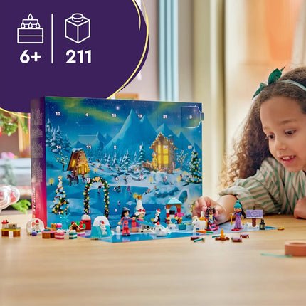 LEGO Friends: Advent Calendar Χριστουγεννιάτικο Ημερολόγιο 24 Ημερών με 211 Κομμάτια 42698, 6+ Ετών