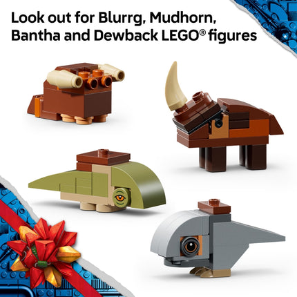 LEGO Star Wars: Advent Calendar Χριστουγεννιάτικο Ημερολόγιο 24 Ημερών με 293 Κομμάτια 75456, 6+ Ετών