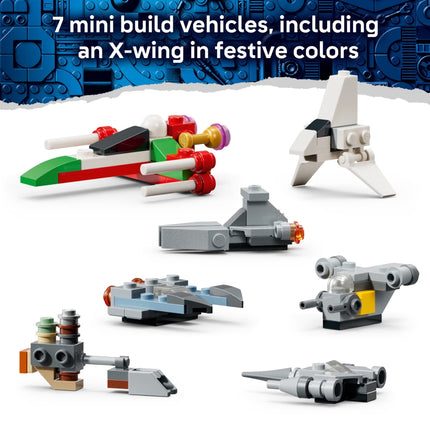 LEGO Star Wars: Advent Calendar Χριστουγεννιάτικο Ημερολόγιο 24 Ημερών με 293 Κομμάτια 75456, 6+ Ετών