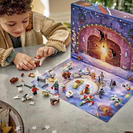 LEGO Star Wars: Advent Calendar Χριστουγεννιάτικο Ημερολόγιο 24 Ημερών με 293 Κομμάτια 75456, 6+ Ετών