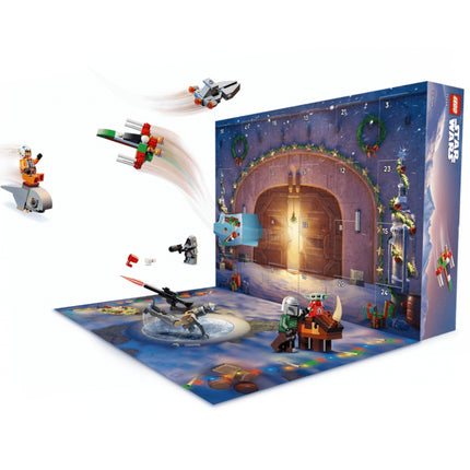 LEGO Star Wars: Advent Calendar Χριστουγεννιάτικο Ημερολόγιο 24 Ημερών με 293 Κομμάτια 75456, 6+ Ετών