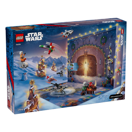 LEGO Star Wars: Advent Calendar Χριστουγεννιάτικο Ημερολόγιο 24 Ημερών με 293 Κομμάτια 75456, 6+ Ετών