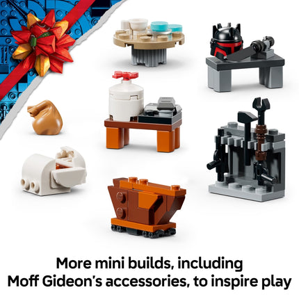 LEGO Star Wars: Advent Calendar Χριστουγεννιάτικο Ημερολόγιο 24 Ημερών με 293 Κομμάτια 75456, 6+ Ετών