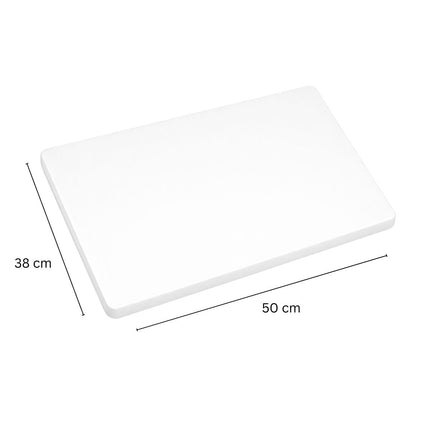 Λευκή Επιφάνεια Κοπής 50x38x1.5 cm για Καθημερινή Χρήση