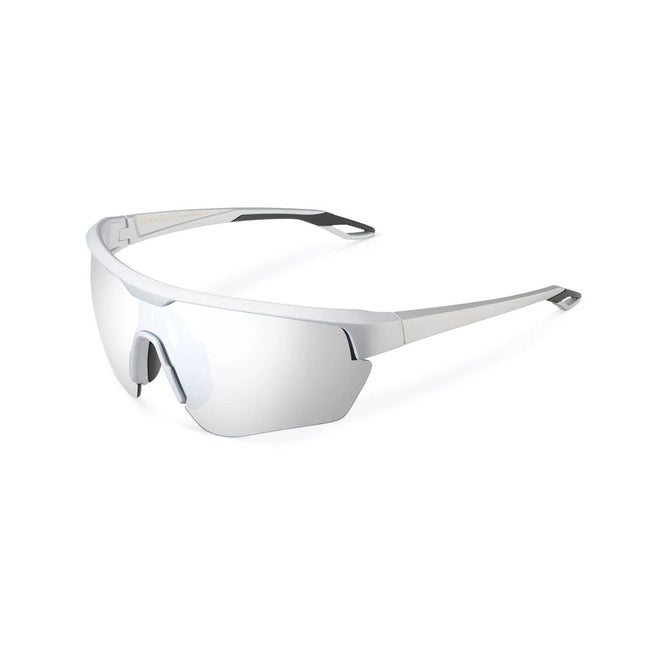 MELLER LILA Unisex Αθλητικά Γυαλιά Ηλίου Μάσκα με Ασημί Καθρεπτιζόμενους Φακούς UV400 LL-ALLSIL All Silver
