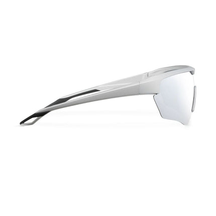 MELLER LILA Unisex Αθλητικά Γυαλιά Ηλίου Μάσκα με Ασημί Καθρεπτιζόμενους Φακούς UV400 LL-ALLSIL All Silver