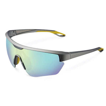MELLER Lila Polaroid Γυαλιά Ηλίου Wrap-Around με Ασημί Σκελετό και Ασημί Polarized Φακούς UV400 Lead Chrome