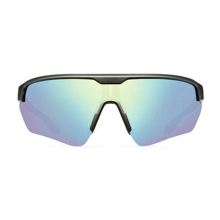 MELLER Lila Polaroid Γυαλιά Ηλίου Wrap-Around με Ασημί Σκελετό και Ασημί Polarized Φακούς UV400 Lead Chrome