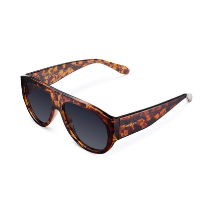 MELLER LIRA Unisex Γυαλιά Ηλίου Τύπου Αεροπόρου με Σκελετό Ταρταρούγα και Μαύρους Πολωτικούς Φακούς UV400 LIR-TIGCAR Tigris Carbon