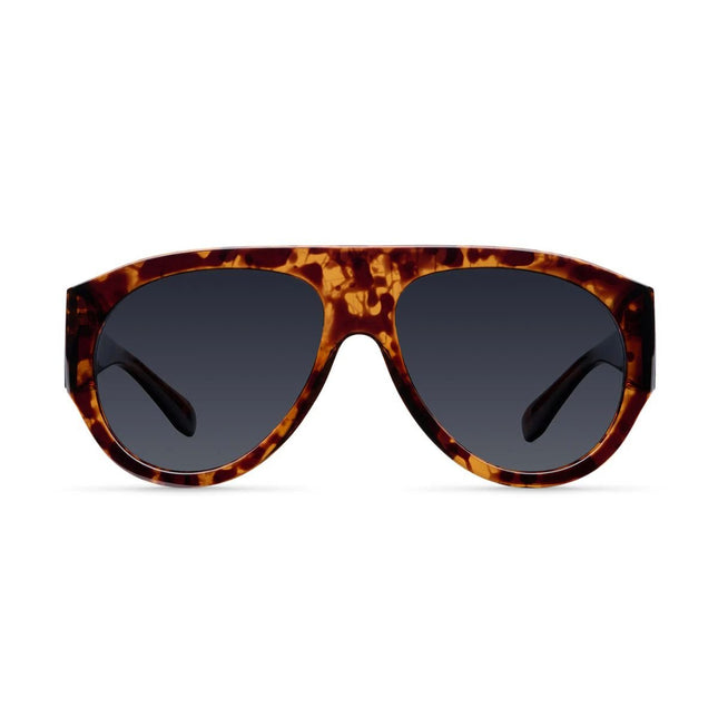 MELLER LIRA Unisex Γυαλιά Ηλίου Τύπου Αεροπόρου με Σκελετό Ταρταρούγα και Μαύρους Polarized Φακούς UV400 LIR-TIGCAR Tigris Carbon