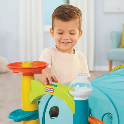 LITTLE TIKES 2-in-1 Παιδικό Τούνελ Δραστηριοτήτων με Μπάλες, Ήχους & Μουσική 12+Μηνών