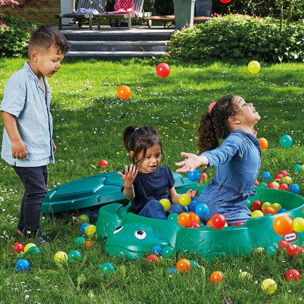 LITTLE TIKES Αμμοδόχος Χελώνα με 2 Ενσωματωμένα Καθίσματα 109 x 119 x 38 cm, 1-6 Ετών