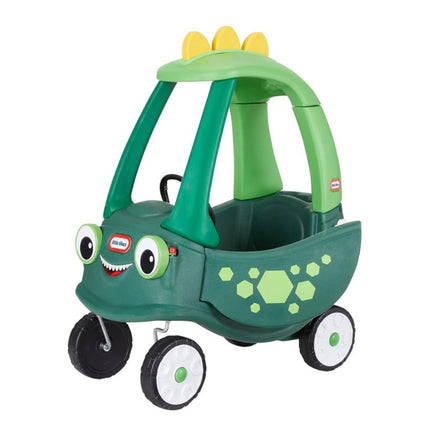 LITTLE TIKES COZY COUPE® Δεινόσαυρος Παιδικό Αυτοκινητάκι Ride-On με Οροφή & Λαβή Γονέα 18+Μηνών, Πράσινο