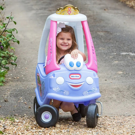 LITTLE TIKES COZY COUPE® Νεράιδα Παιδικό Αυτοκινητάκι Ride-On με Οροφή & Λαβή Γονέα 18+Μηνών, Ροζ