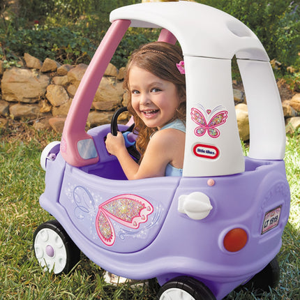 LITTLE TIKES COZY COUPE® Νεράιδα Παιδικό Αυτοκινητάκι Ride-On με Οροφή & Λαβή Γονέα 18+Μηνών, Ροζ