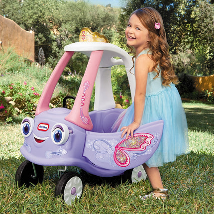 LITTLE TIKES COZY COUPE® Νεράιδα Παιδικό Αυτοκινητάκι Ride-On με Οροφή & Λαβή Γονέα 18+Μηνών, Ροζ