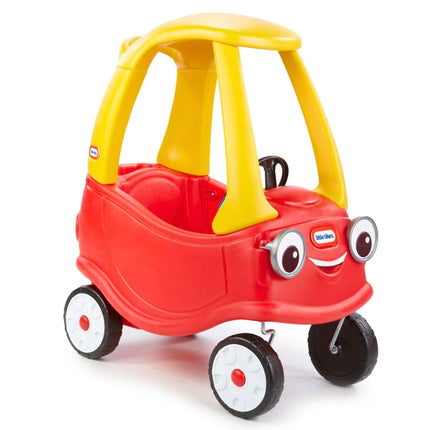LITTLE TIKES COZY COUPE® Παιδικό Αυτοκινητάκι Ride-On με Οροφή & Λαβή Γονέα 18+Μηνών, Κόκκινο-Κίτρινο