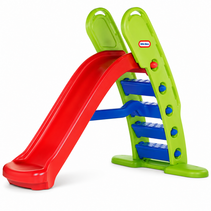 Little Tikes Γιγάντια Τσουλήθρα Κόκκινη 1.80m με Πτυσσόμενο Σχεδιασμό και Εύκολη Αποθήκευση 3+ Χρονών