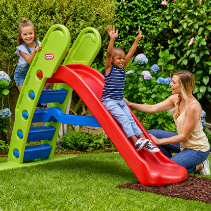 Little Tikes Γιγάντια Τσουλήθρα Κόκκινη 1.80m με Πτυσσόμενο Σχεδιασμό και Εύκολη Αποθήκευση 3+ Χρονών