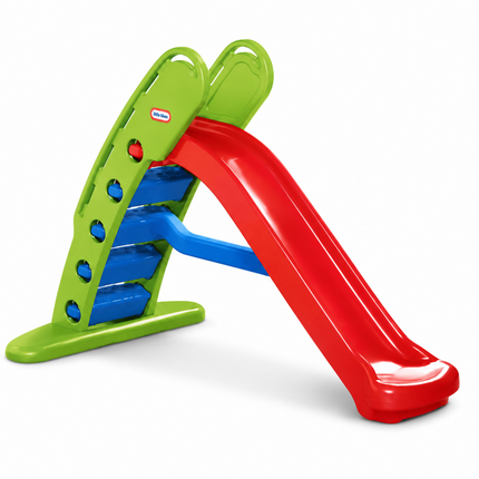 Little Tikes Γιγάντια Τσουλήθρα Κόκκινη 1.80m με Πτυσσόμενο Σχεδιασμό και Εύκολη Αποθήκευση 3+ Χρονών