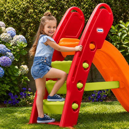 Little Tikes Γιγάντια Τσουλήθρα Ουράνιο Τόξο 1.80m με Πτυσσόμενο Σχεδιασμό και Εύκολη Αποθήκευση 3+ Χρονών