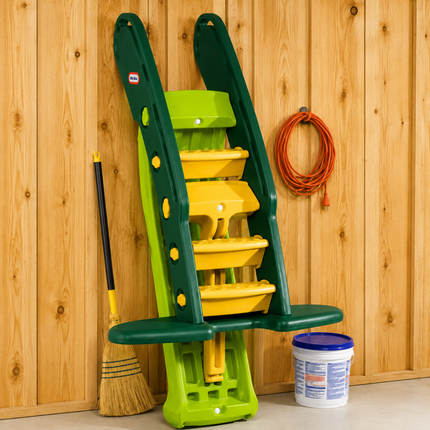 Little Tikes Γιγάντια Τσουλήθρα Πράσινη 1.80m με Πτυσσόμενο Σχεδιασμό και Εύκολη Αποθήκευση 3+ Χρονών