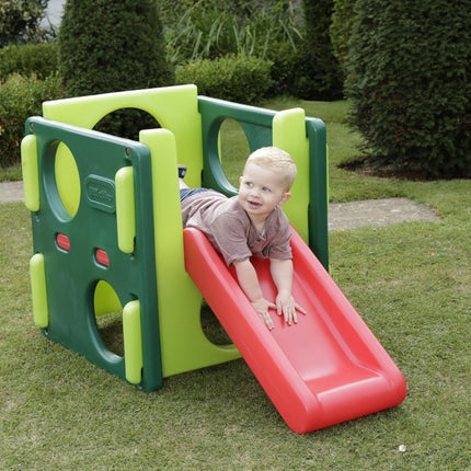 LITTLE TIKES Junior Activity Gym Παιδότοπος Δραστηριοτήτων με Τσουλήθρα για 18 Μηνών-4 Ετών Πράσινο