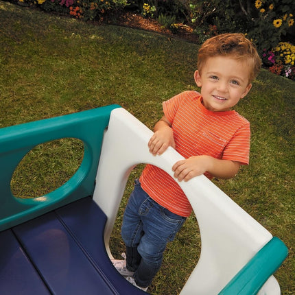 LITTLE TIKES Junior Activity Gym Ζούγλα Παιδότοπος Δραστηριοτήτων με Τσουλήθρα για 18 Μηνών-4 Ετών