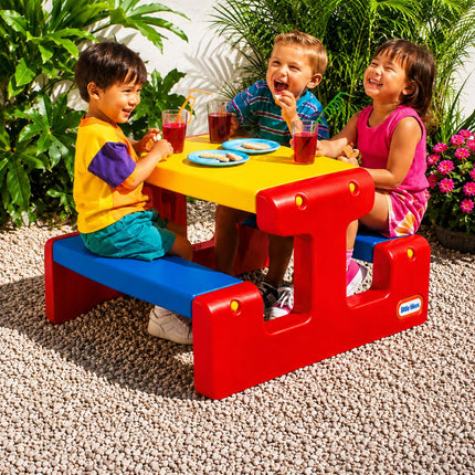 Little Tikes Παιδικό Τραπέζι Πικ-Νιν Κόκκινο 18 μηνών+