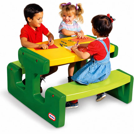Little Tikes Παιδικό Τραπέζι Πικ-Νικ Πράσινο 18 μηνών+