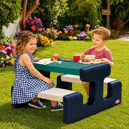 Little Tikes Παιδικό Τραπέζι Πικ-Νικ Ζούγκλα 18 μηνών+