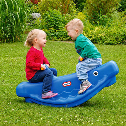 Little Tikes Κουνιστή Τραμπάλα Φαλαινίτσα 18 μηνών + Μπλε