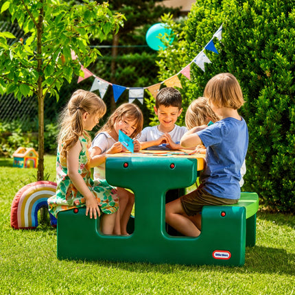 Little Tikes Μεγάλο Τραπέζι Πικ-Νικ Πράσινο 18 μηνών+