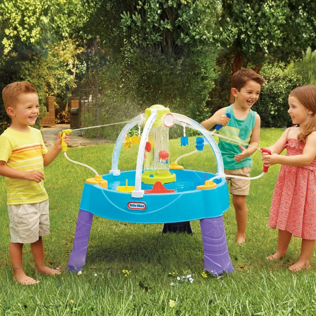 LITTLE TIKES Παιδικό Τραπέζι Νερού Παιχνίδι Δράσης με Εκτοξευτήρες Νεροπίστολα, 3+ Ετών