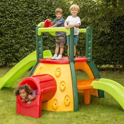 LITTLE TIKES Παιδότοπος Διπλής Πλατφόρμας με Διπλή Τσουλήθρα, Τούνελ & Αναρρίχηση 3+ Ετών