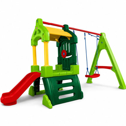 LITTLE TIKES Παιδότοπος με Διπλή Κούνια, Τσουλήθρα & Αναρρίχηση για 3-8 Ετών