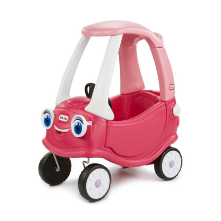 LITTLE TIKES COZY COUPE® Πριγκίπισσα Παιδικό Αυτοκινητάκι Ride-On με Οροφή & Λαβή Γονέα 18+Μηνών, Ροζ