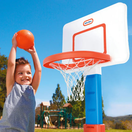 LITTLE TIKES Σετ TotSports Easy Score Παιδική Μπασκέτα Ρυθμιζόμενη 76-121cm με Μπάλα, 18+ Μήνων