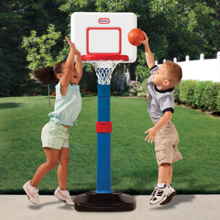 LITTLE TIKES Σετ TotSports Easy Score Παιδική Μπασκέτα Ρυθμιζόμενη 76-121cm με Μπάλα, 18+ Μήνων