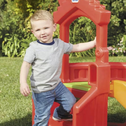LITTLE TIKES Σπιτάκι Γυμναστήριο με Τσουλήθρα & Αναρρίχηση για 2-6 Ετών