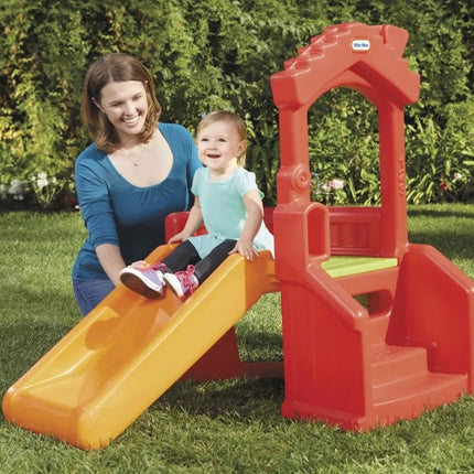 LITTLE TIKES Σπιτάκι Γυμναστήριο με Τσουλήθρα & Αναρρίχηση για 2-6 Ετών