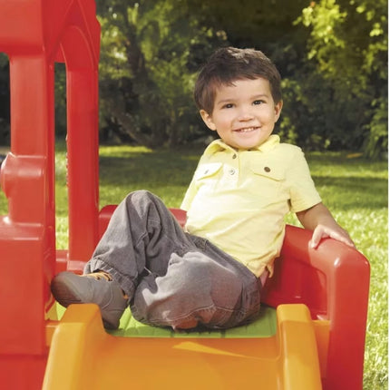 LITTLE TIKES Σπιτάκι Γυμναστήριο με Τσουλήθρα & Αναρρίχηση για 2-6 Ετών