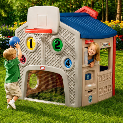 Little Tikes Σπίτι Ατέλιωτη Περιπέτεια Πολλαπλών Δραστηριοτήτων Κόκκινο, 2 χρονών+