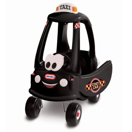 LITTLE TIKES COZY COUPE®Taxi Παιδικό Αυτοκινητάκι Ride-On με Οροφή & Λαβή Γονέα 18+Μηνών, Μαύρο