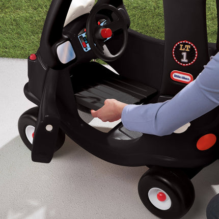 LITTLE TIKES COZY COUPE®Taxi Παιδικό Αυτοκινητάκι Ride-On με Οροφή & Λαβή Γονέα 18+Μηνών, Μαύρο